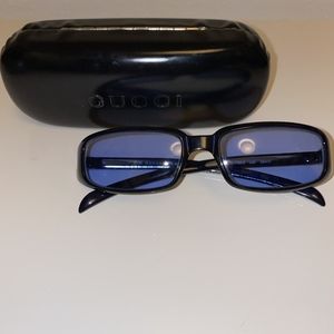 Blue Gucci Sunglasses